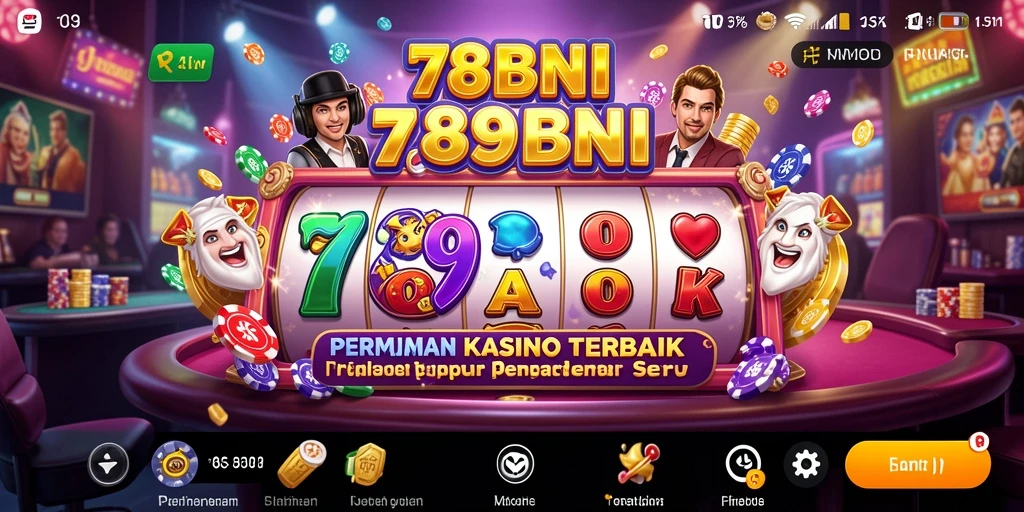 Tampilan permainan seru dalam aplikasi 789BNI.