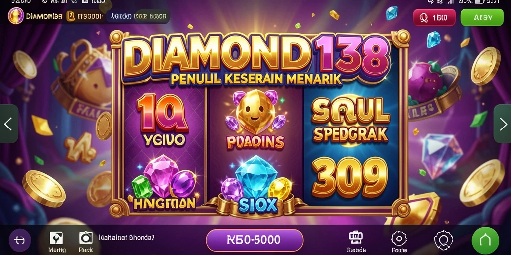 Screenshot gameplay DIAMOND138 yang menunjukkan keseruan slot.