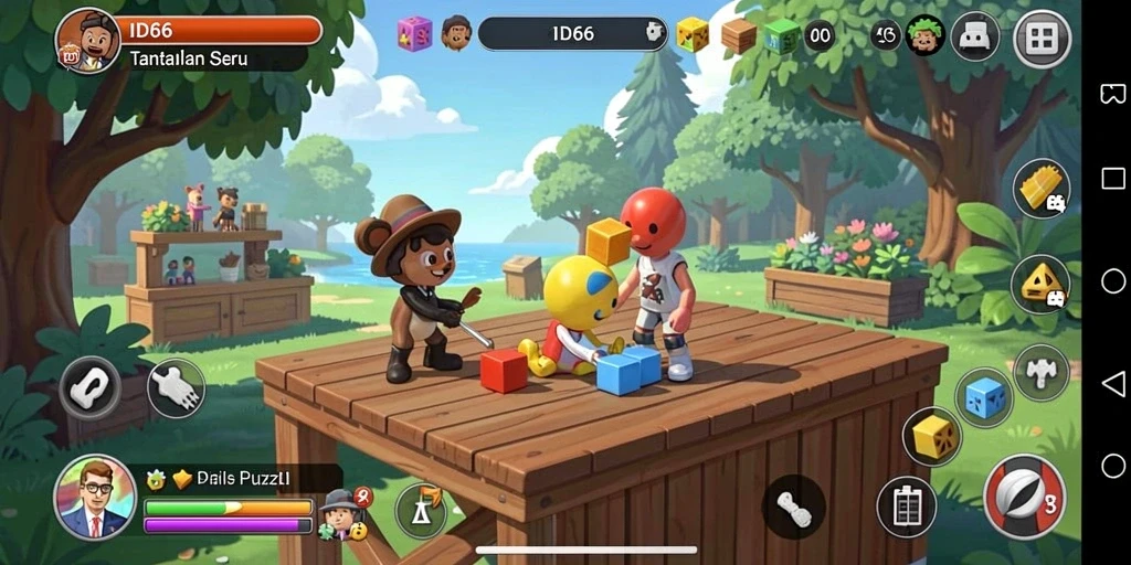 Gameplay seru dengan berbagai tantangan puzzle yang menarik.