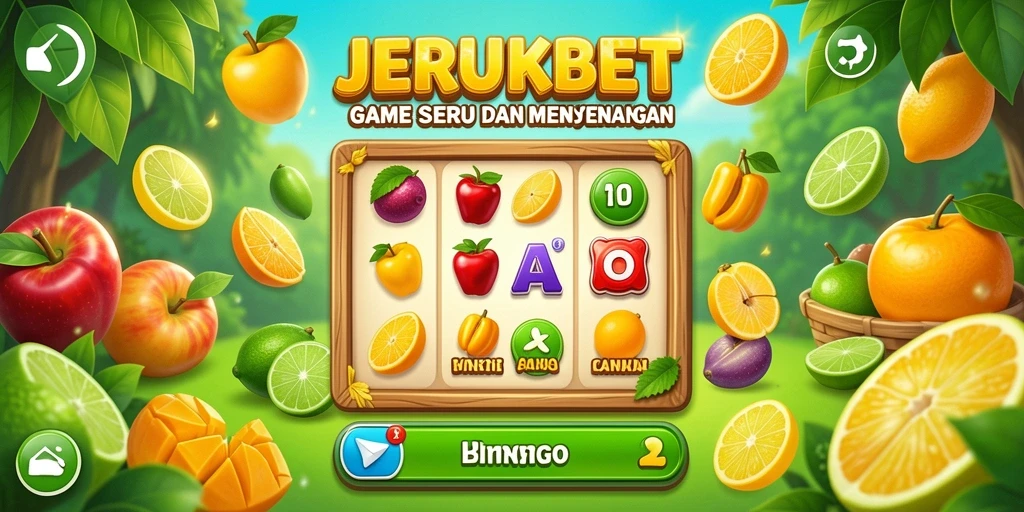 Screenshot gameplay JERUKBET yang menampilkan suasana Bingo yang menyenangkan.