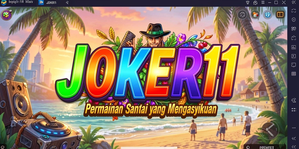 Tangkapan layar utama JOKER11 menampilkan suasana bermain yang ceria dan seru.