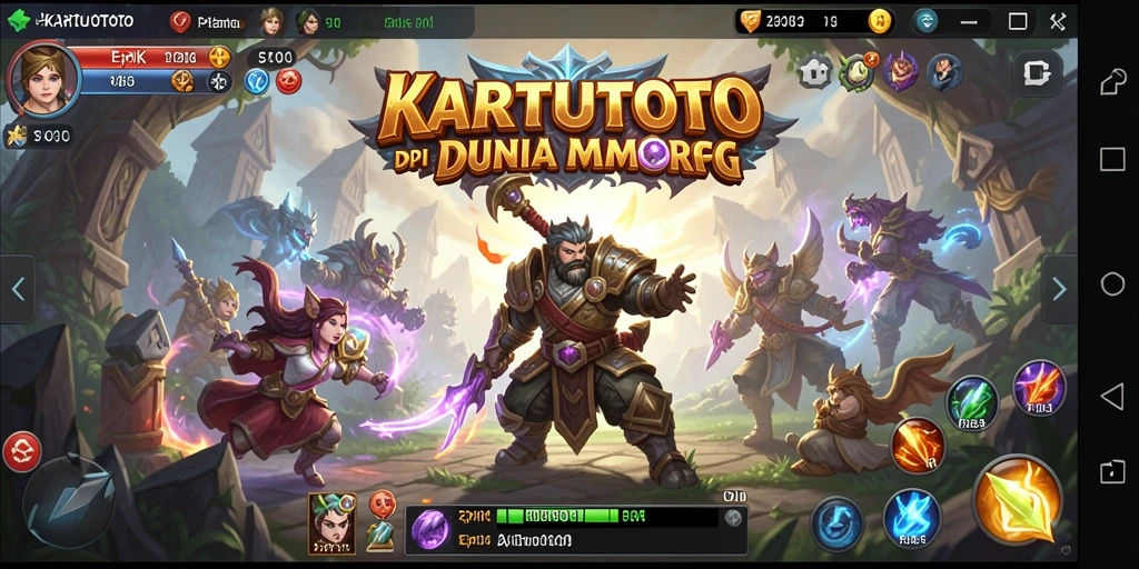 Gameplay KARTUTOTO menampilkan pertarungan seru di dunia terbuka.
