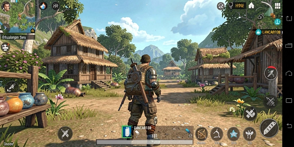 Tampilan gameplay LANCAR138 yang memukau di dunia terbuka.