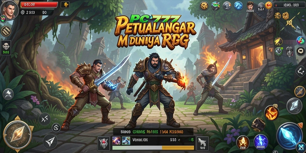 Tangkapan layar dari gameplay RPG yang seru dan mendebarkan.