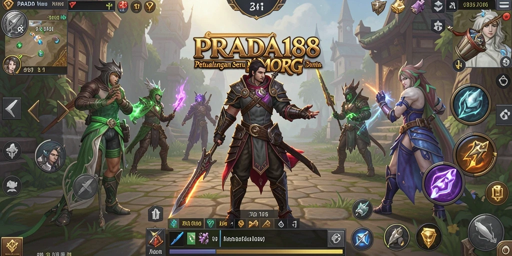 Gameplay PRADA188 menampilkan pertarungan epik dan eksplorasi dunia yang luas.