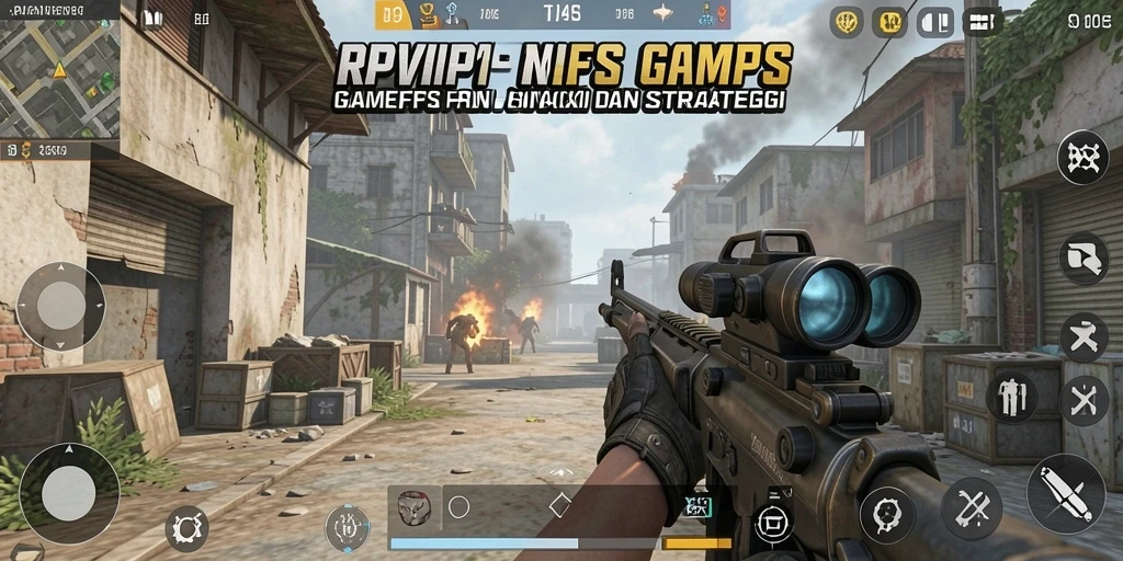 Tampilan seru pertempuran multiplayer RPVIP4 dengan grafis menakjubkan.