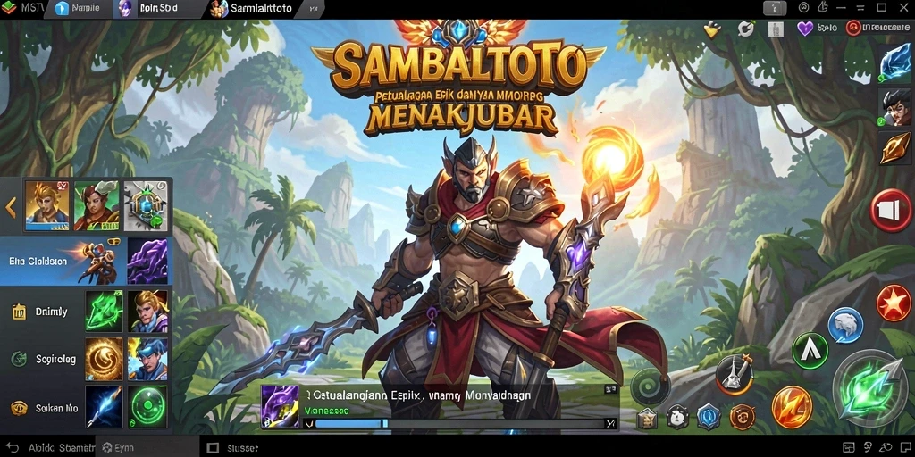 Tampilan gameplay SAMBALTOTO yang mendebarkan dan menawan.