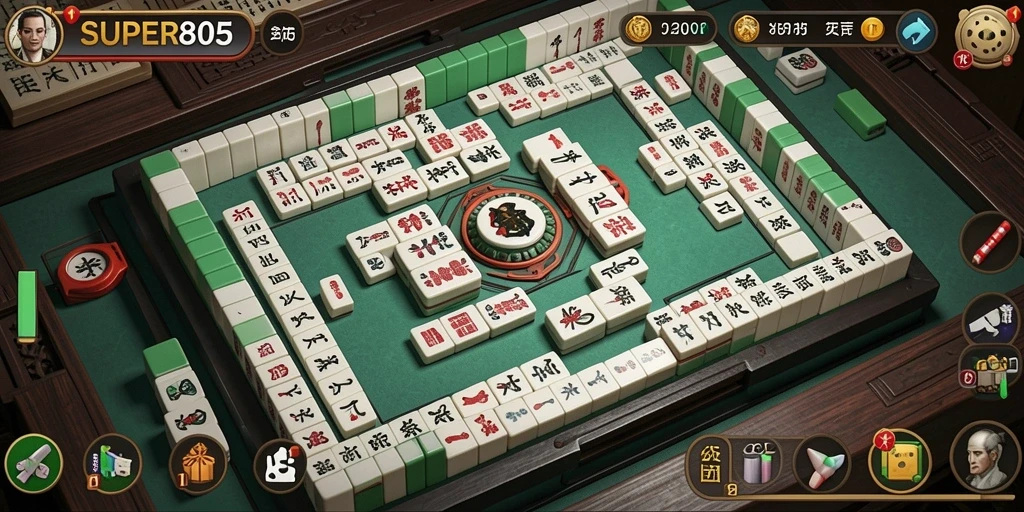 Tampilan gameplay SUPER805 yang seru dan menarik.