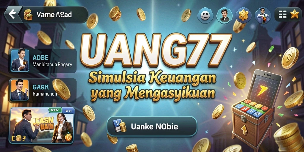 Screenshot gameplay UANG77 menunjukkan pengalaman simulasi keuangan yang menarik.