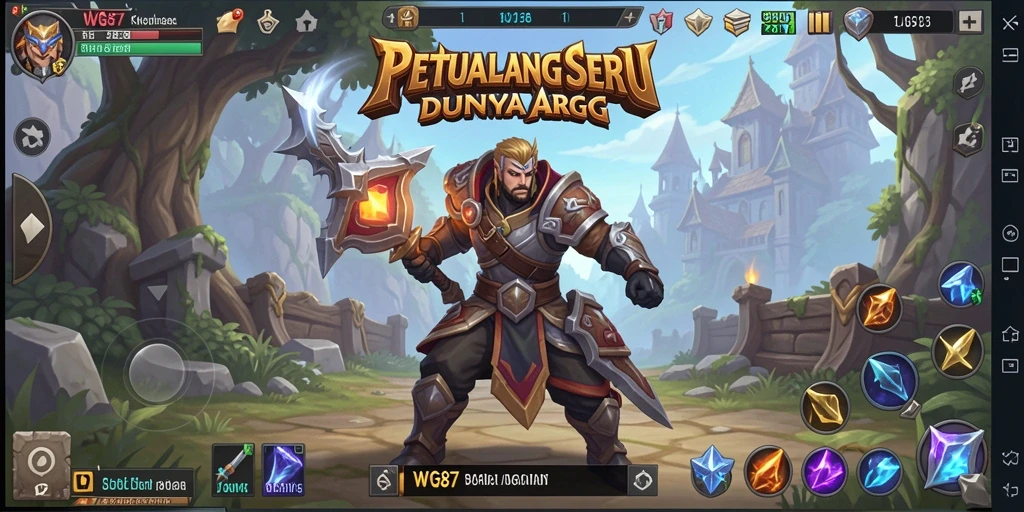 Gameplay seru dan aksi mendebarkan dalam WG87.